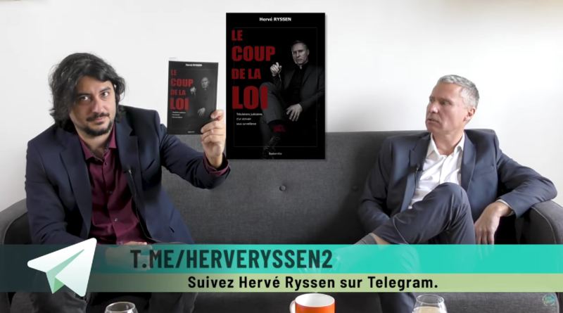 Hervé Ryssen chez Daniel Conversano, dans « Vive l’Europe » pour présenter son livre : « Le coup de la loi »